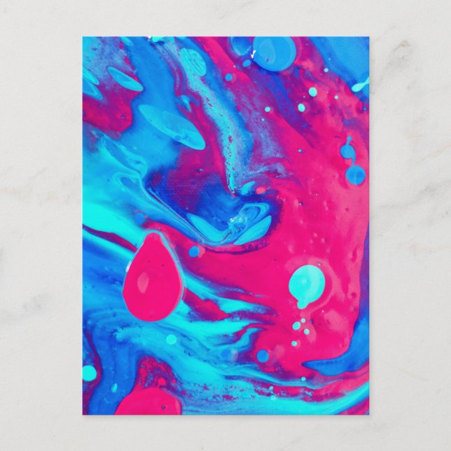 Carte Postale tourbillon d'amour (Devant)