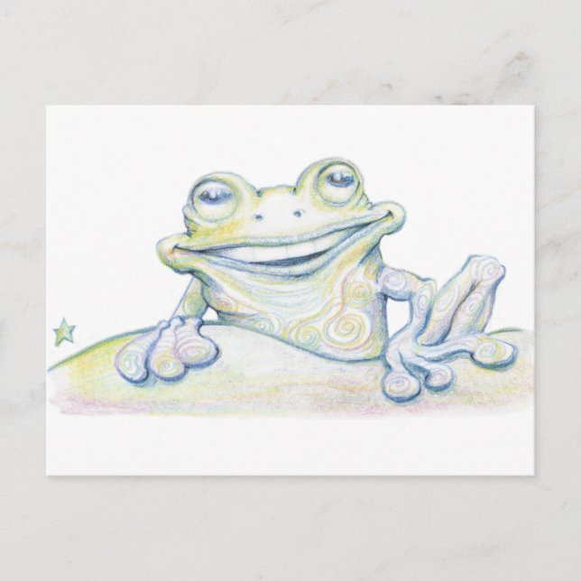 Carte Postale Tourbillon de grenouille (Devant)