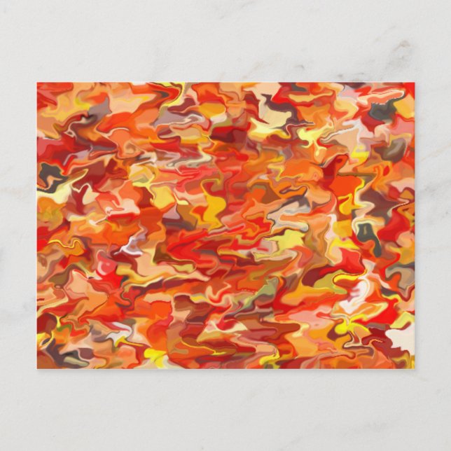 Carte postale Tourbillon Orange (Devant)
