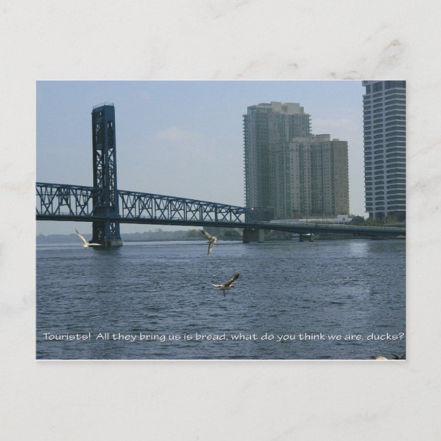 Carte Postale Touristes (Devant)