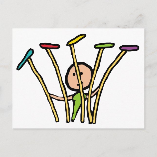 Carte Postale Tournage de plaque (Devant)