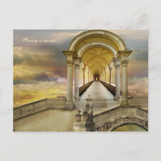 Carte Postale Tournant dans les cieux