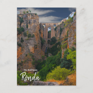 Carte Postale Tourner d'au-dessus de Ronda Espagne
