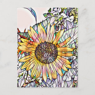 CARTE POSTALE TOURNESOL