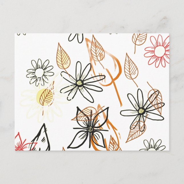 Carte Postale Tournesol (Devant)