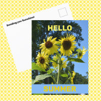 Tournesol Bonjour été Photographique Floral