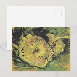 Carte Postale Tournesols de Van Gogh - Art floral jaune vif
