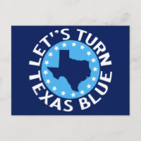 Tournons le Texas Blue Vote Democrat Political