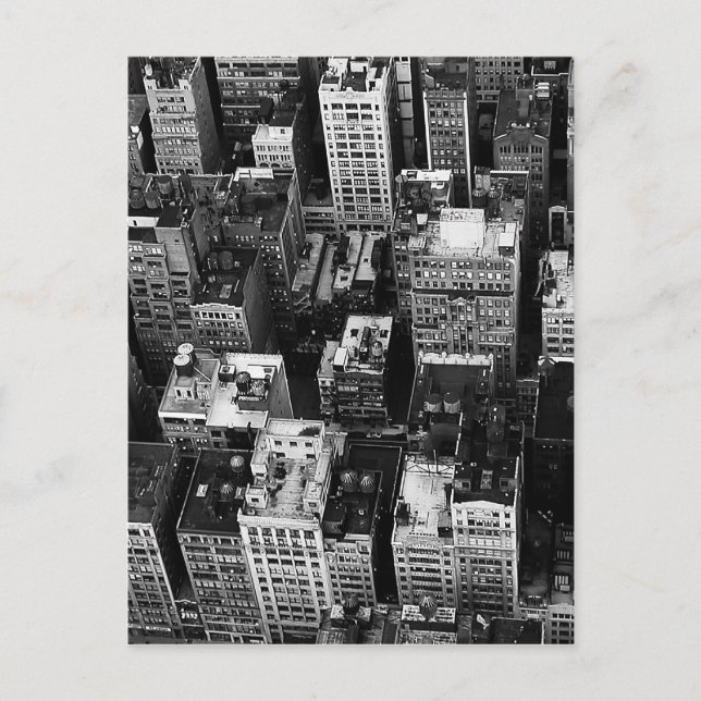 Carte Postale Tours à eau NYC (Devant)