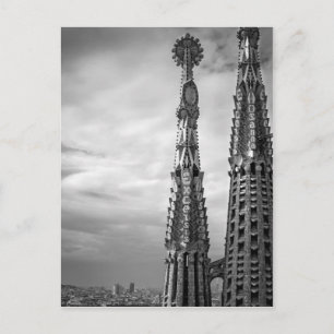 Carte Postale Tours de Sagrada Familia à Barcelone