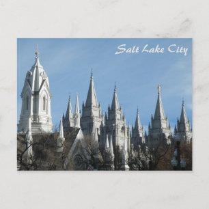 Carte Postale Tours du Temple - Salt Lake City