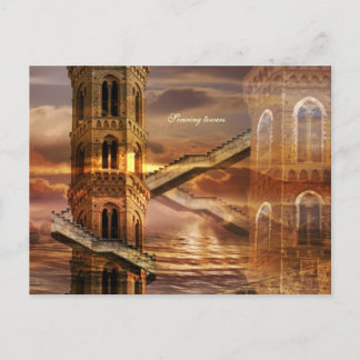 Carte Postale Tours éthérées