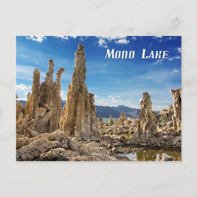Carte Postale Tours Tufa, Lac Mono, Californie (Devant)