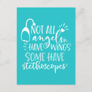 Carte Postale Tous les anges n'ont pas d'ailes Certains ont des 