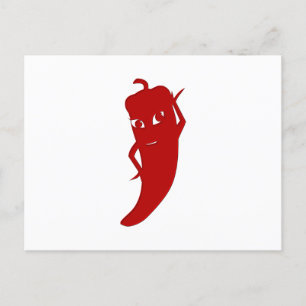 Carte Postale Tous Red Hot Pepper Diva
