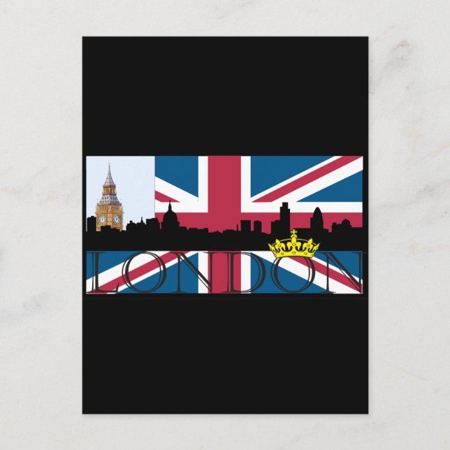Carte Postale Tout ça c'est Londres (Devant)