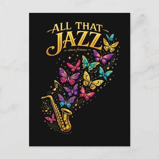 Carte Postale Tout ce jazz (Devant)