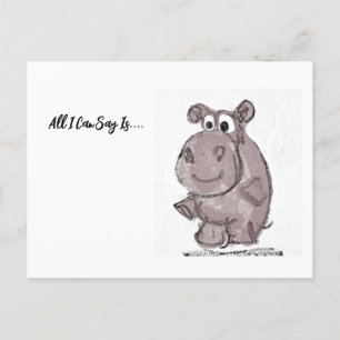 Carte Postale Tout ce que je peux dire
