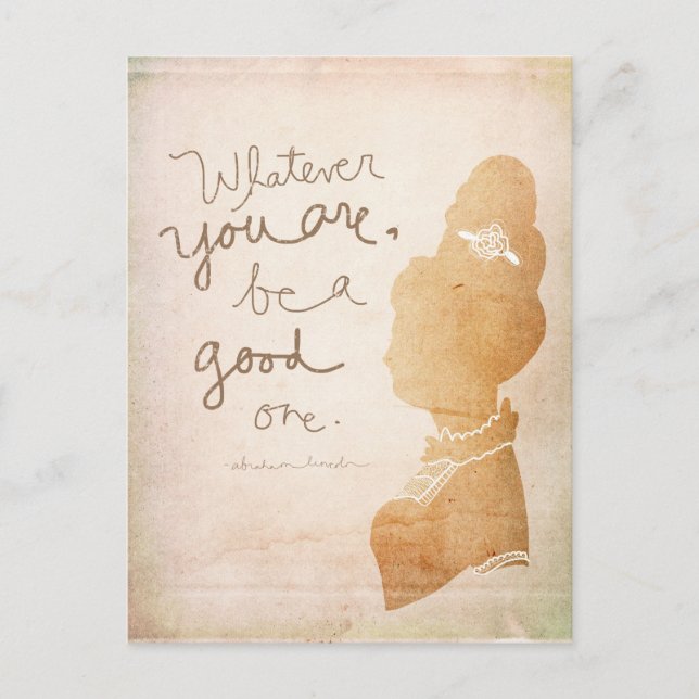 Carte Postale Tout Ce Que Vous Êtes (Devant)