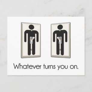 Carte Postale Tout Ce Qui Vous Tourne Sur Gay Male Light Switch