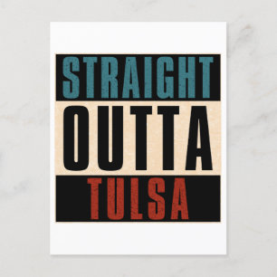 Carte Postale Tout droit de Tulsa Oklahoma OK