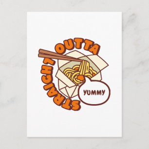 Carte Postale Tout droit sorti de Yummy Ramen Noodles