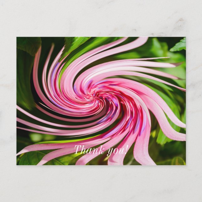 Carte Postale Tout en spirale (Devant)