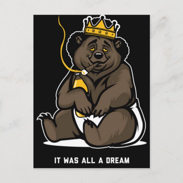 Carte Postale Tout était un rêve (Devant)