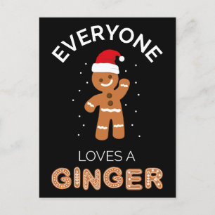 Carte Postale Tout Le Monde Aime Un Ginger II