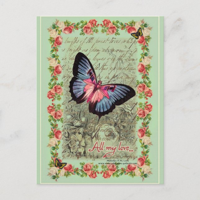 Carte Postale Tout mon amour (Devant)