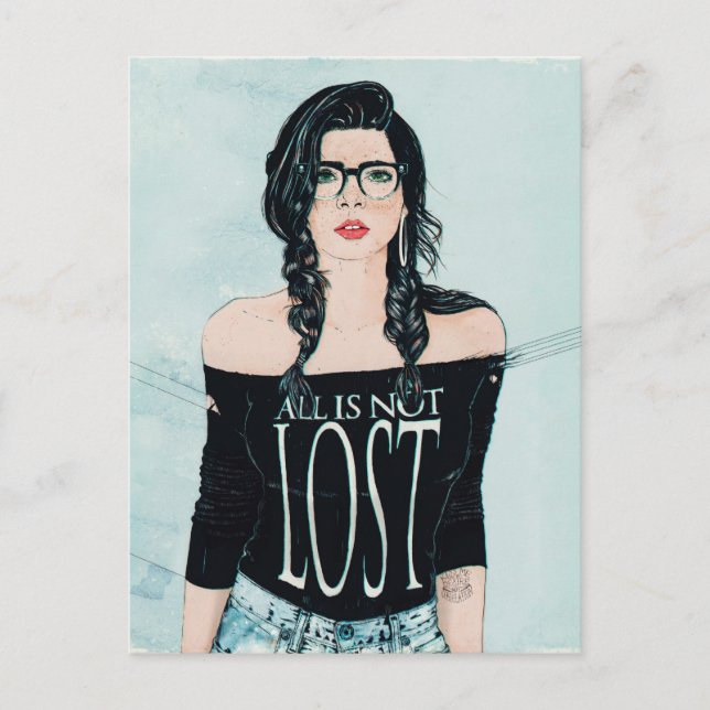 Carte Postale Tout n'est pas perdu (Devant)