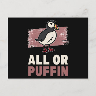Carte Postale Tout Ou Puffin Puffin