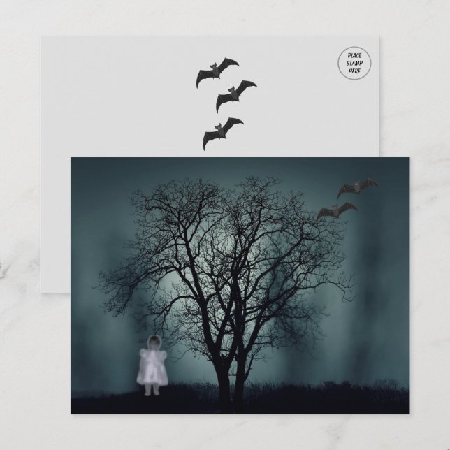 Carte Postale Tout-Petit Fantôme (Devant / Derrière)