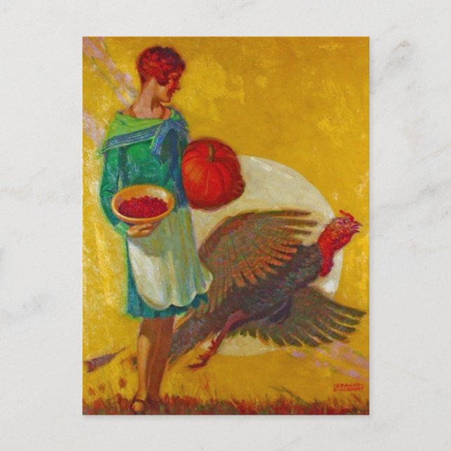 Carte Postale Tout sauf la dinde (Devant)