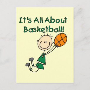 Carte Postale Tout sur les T-shirts et Cadeaux de Basket