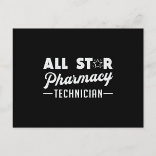 Carte Postale Toutes les étoiles Technicien en pharmacie Pharmac