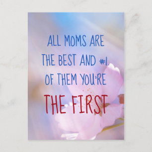 Carte Postale Toutes Les Moms Sont Les Meilleures
