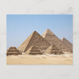 Carte Postale Toutes Les Pyramides Gizah, Egypte