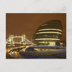 Carte Postale Tower Bridge, et Greater London Authority