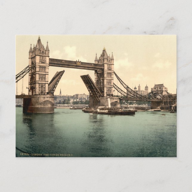 Carte Postale Tower Bridge I, Londres, Angleterre (Devant)