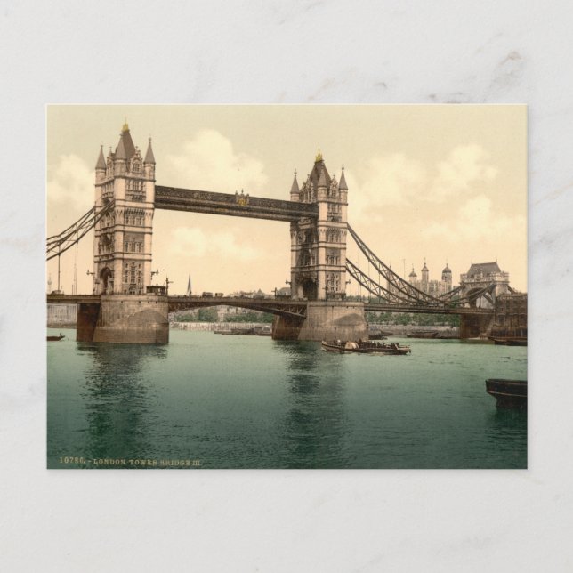 Carte Postale Tower Bridge II, Londres, Angleterre (Devant)