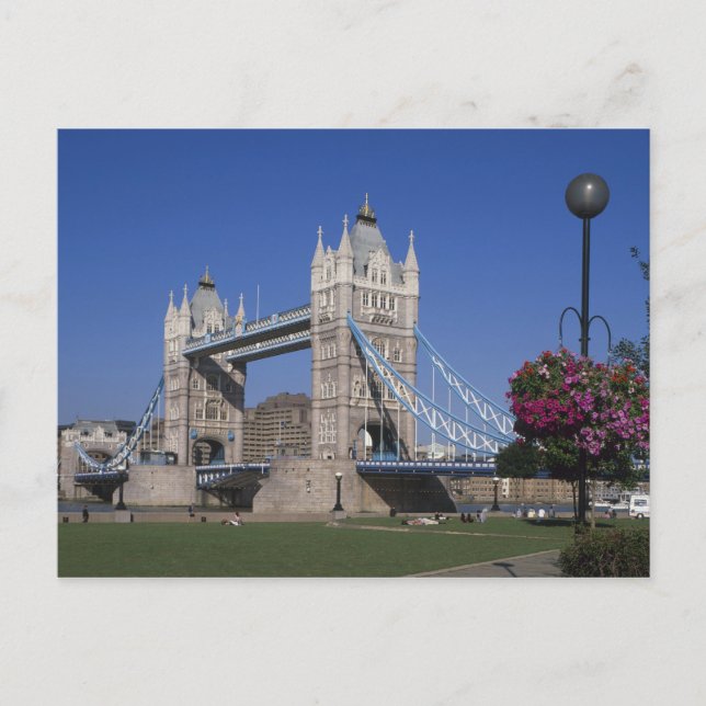 Carte Postale Tower Bridge, Tamise, Londres, Angleterre (Devant)