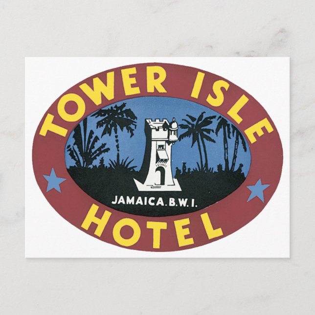 Carte Postale Tower Isle Hotel, Jamaice BWI (Devant)