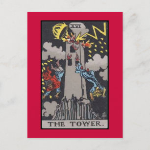 Carte Postale Tower Tarot card image