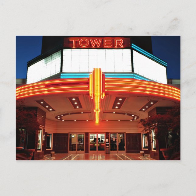 Carte Postale Tower Theater, Sacramento, Californie (Devant)