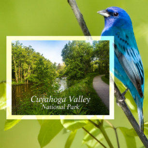 Carte Postale Towpath Trail, Canalway, Cuyahoga Valley, Ohio
