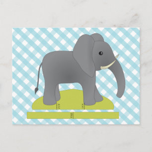 Carte Postale Toy Elephant