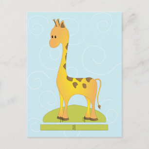Carte Postale Toy Giraffee