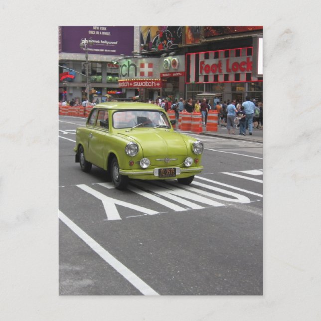 Carte Postale Trabant à Manhattan (Devant)
