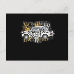 Carte Postale Trabant Pappe DDR Ossi